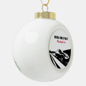 Rollen-Schuss Nissans 350Z Keramik Kugel-Ornament (Links)