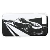 Rollen-Schuss Nissans 370Z Case-Mate iPhone Hülle (Rückseite (Horizontal))