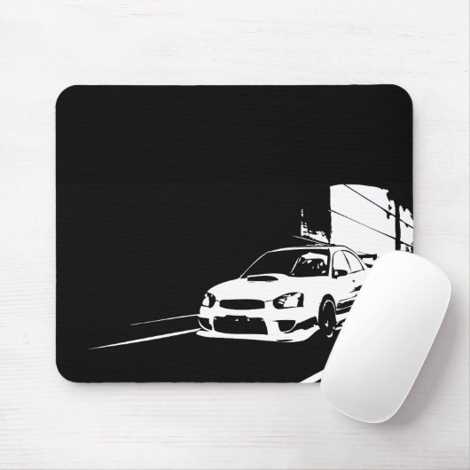 Rollen-Schuss WTI WRX Impreza Mousepad (Mit Mouse)