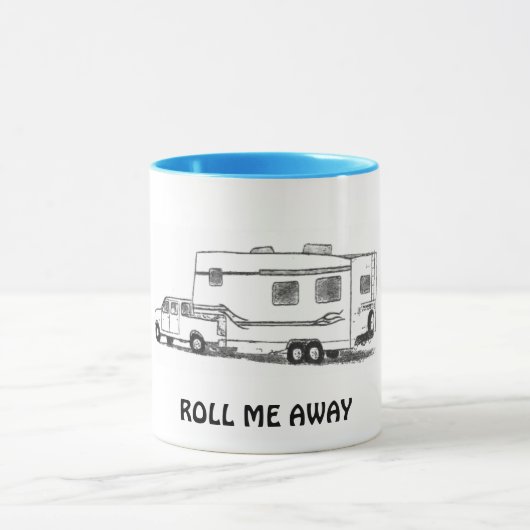 Rollen Sie mich wegcofee Tasse (Zentrum)