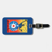 Rollen Sie sie heraus königliche kanadische Gepäckanhänger (Vorderseite horizontal)