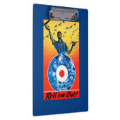 Rollen Sie sie heraus königliche kanadische Klemmbrett (Rechts)