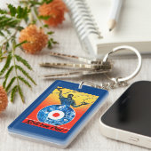 Rollen Sie sie heraus königliche kanadische Schlüsselanhänger (Vorderseite rechts)