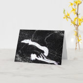 Rollen Sie vorbei zu einem neuen Sie Pilates Karte (Gelbe Blume)