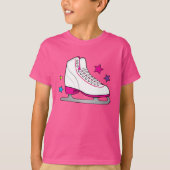 Rollen-Skate im Rosa T-Shirt (Vorderseite)