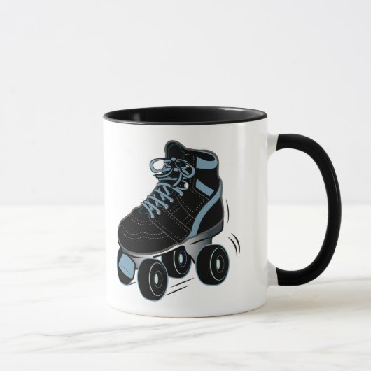 Rollen-Skate im Schwarzen Tasse (Rechts)