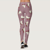 Rollen-Skate-Muster-Gewohnheits-Leggings Leggings (Rückseite)