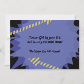 Rollen-Skaten-Einladungs-alles- Gute zum Einladung (Rückseite)