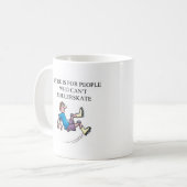 Rollen-Skatenunfall Kaffeetasse (Vorderseite Links)