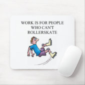 Rollen-Skatenunfall Mousepad (Mit Mouse)