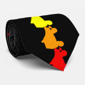 Rollen-Skateregenbogen Krawatte (Gerollt)