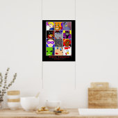 Rollen-Tonträger: Zeichenkollektion Poster (Küche)