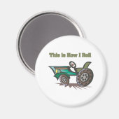 Rollen (Traktor) Magnet (Vorderseite/Rückseite)