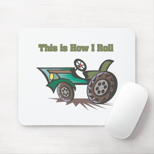 Rollen (Traktor) Mousepad (Mit Mouse)