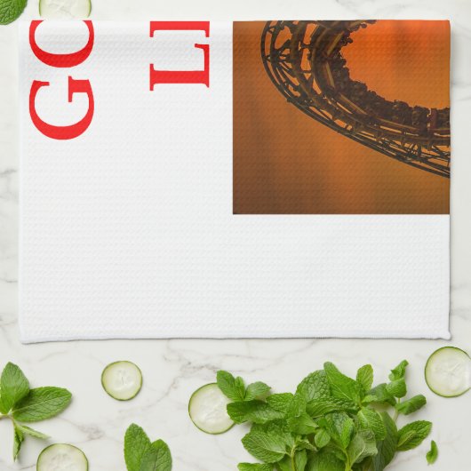 Rollen-Untersetzer Geschirrtuch (Gefaltet)