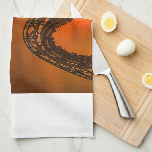 Rollen-Untersetzer Geschirrtuch (Viertel Falte)