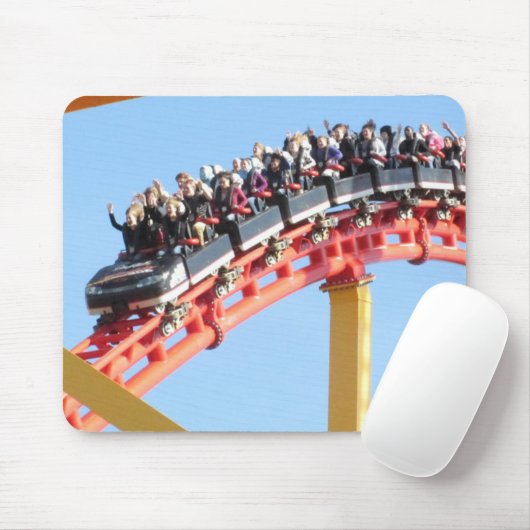 Rollen-Untersetzer hoher Thrill Mousepad (Mit Mouse)