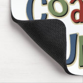 Rollen-Untersetzer-Junkie Mousepad (Ecke)