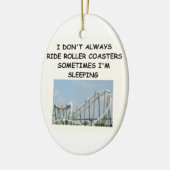 Rollen-Untersetzer Keramik Ornament (Links)