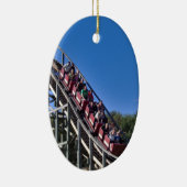 Rollen-Untersetzer Keramik Ornament (Rechts)