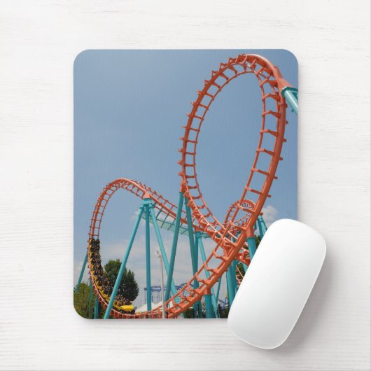 Rollen-Untersetzer Mousepad (Mit Mouse)