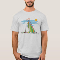 Rollen-Untersetzer-T-Shirt
