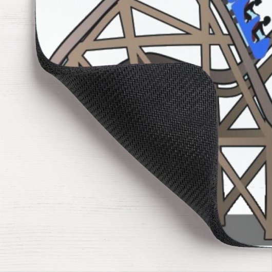 Rollen-UntersetzerGeek Mousepad (Ecke)