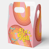 Rollen wir Retrowalze Kind zum Geburtstag Geschenkschachtel (Geöffnet)