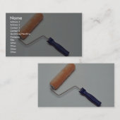 Rollenbürste Visitenkarte (Vorne/Hinten)