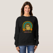 Rollende Dickerchen Katze Sweatshirt (Vorne ganz)