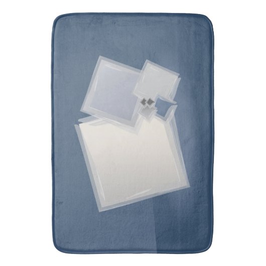 Rollende Fibonacci-Quadrate Badematte (Vorderseite Vertikal)