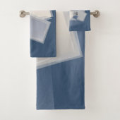 Rollende Fibonacci-Quadrate Badhandtuch Set (Insitu)