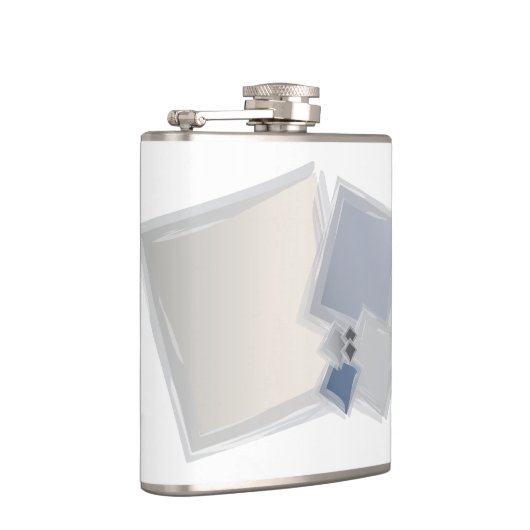 Rollende Fibonacci-Quadrate Flachmann (Rechts)