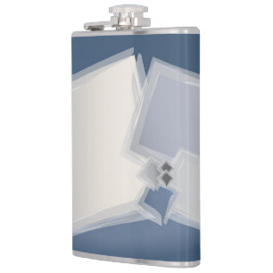 Rollende Fibonacci-Quadrate Flachmann