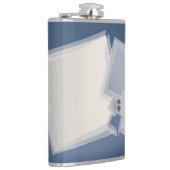 Rollende Fibonacci-Quadrate Flachmann (Rechts)