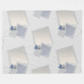 Rollende Fibonacci-Quadrate Fleecedecke (Vorderseite (Horizontal))