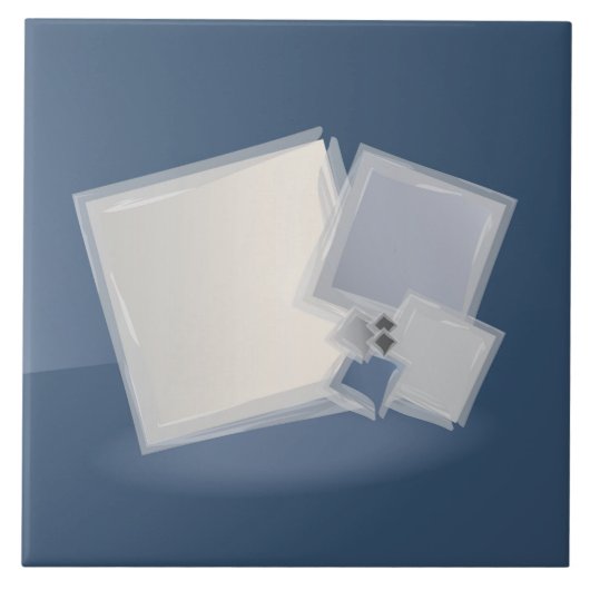 Rollende Fibonacci-Quadrate Fliese (Vorderseite)