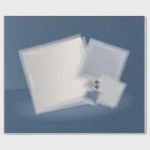 Rollende Fibonacci-Quadrate Geschenkpapier (Flach)