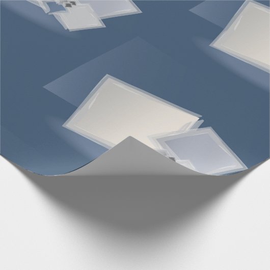 Rollende Fibonacci-Quadrate Geschenkpapier (Ecke)