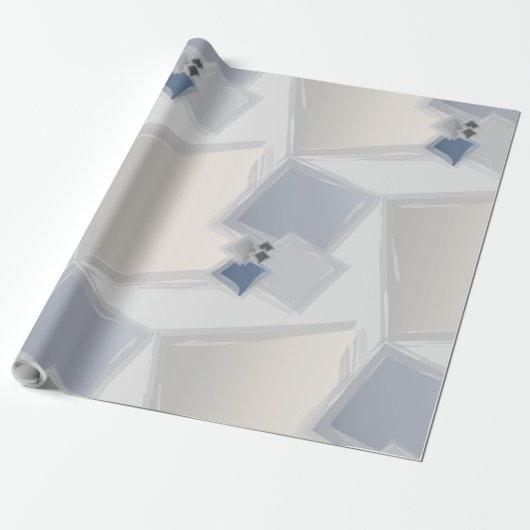 Rollende Fibonacci-Quadrate Geschenkpapier (Ungerollt)