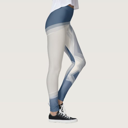 Rollende Fibonacci-Quadrate Leggings (Rechts)