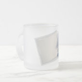 Rollende Fibonacci-Quadrate Mattglastasse (Vorderseite Links)