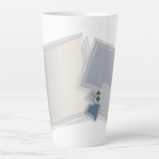 Rollende Fibonacci-Quadrate Milchtasse (Vorderseite)