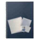 Rollende Fibonacci-Quadrate Notizblock (Vorderseite)