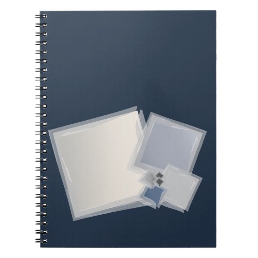 Rollende Fibonacci-Quadrate Notizblock (Vorderseite)