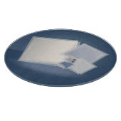 Rollende Fibonacci-Quadrate Schneidebrett (Ecke)