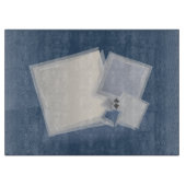 Rollende Fibonacci-Quadrate Schneidebrett (Vorderseite)