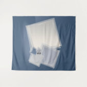 Rollende Fibonacci-Quadrate Wandteppich (Vorderseite (Horizontal))