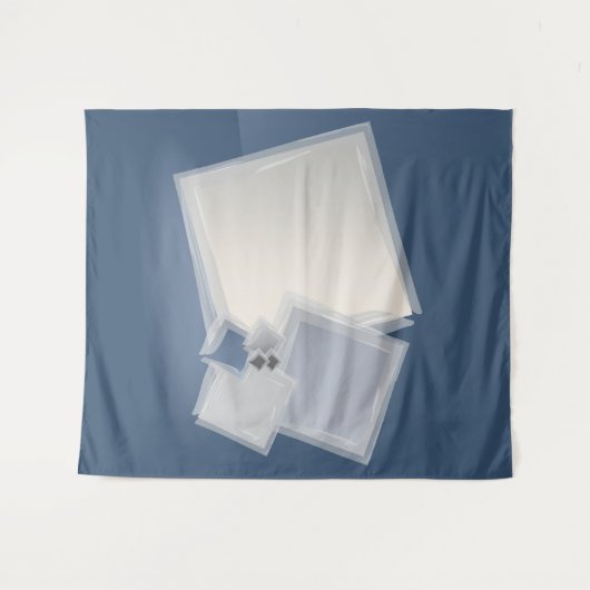 Rollende Fibonacci-Quadrate Wandteppich (Vorderseite (Horizontal))