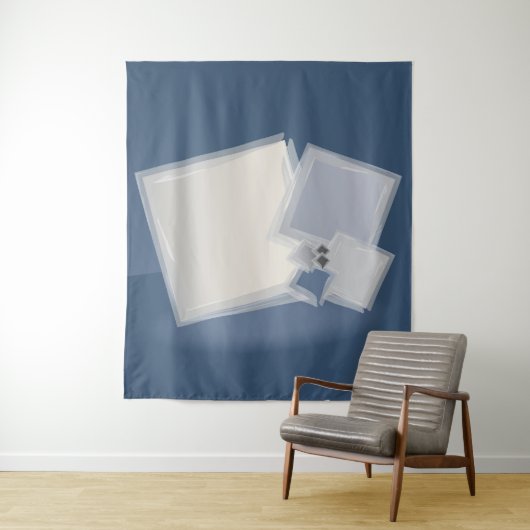 Rollende Fibonacci-Quadrate Wandteppich (Beispiel)